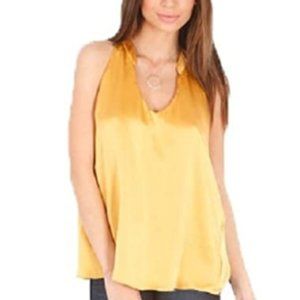 Amber silk top